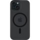 Tactical Magforce Back Cover Asphalt Black (iPhone 15)