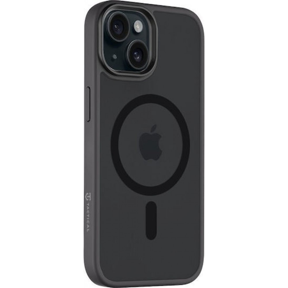 Tactical Magforce Back Cover Asphalt Black (iPhone 15)