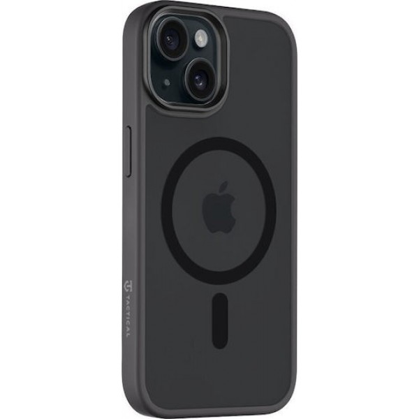 Tactical Magforce Back Cover Asphalt Black (iPhone 15)