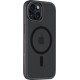 Tactical Magforce Back Cover Asphalt Black (iPhone 15)