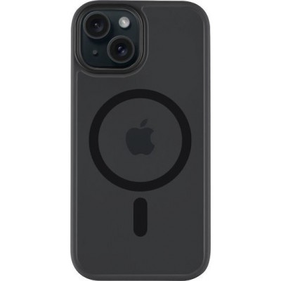 Tactical Magforce Back Cover Asphalt Black (iPhone 15)