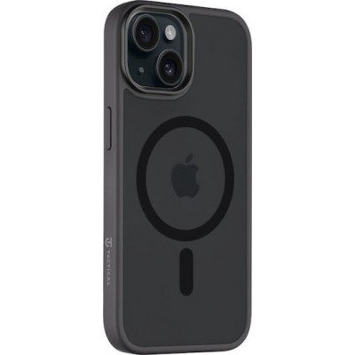 Tactical Magforce Back Cover Asphalt Black (iPhone 15)