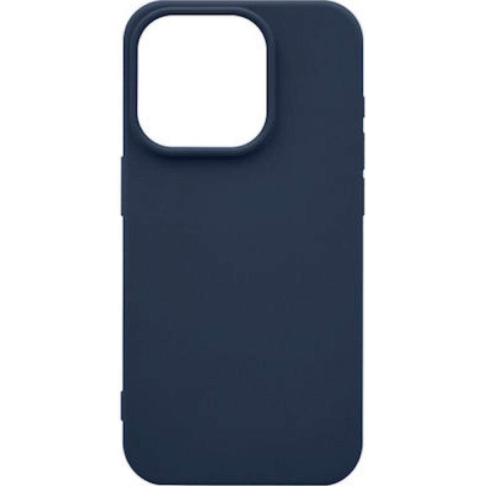 Vivid Silicone Back Cover Navy Blue (iPhone 15 Pro)