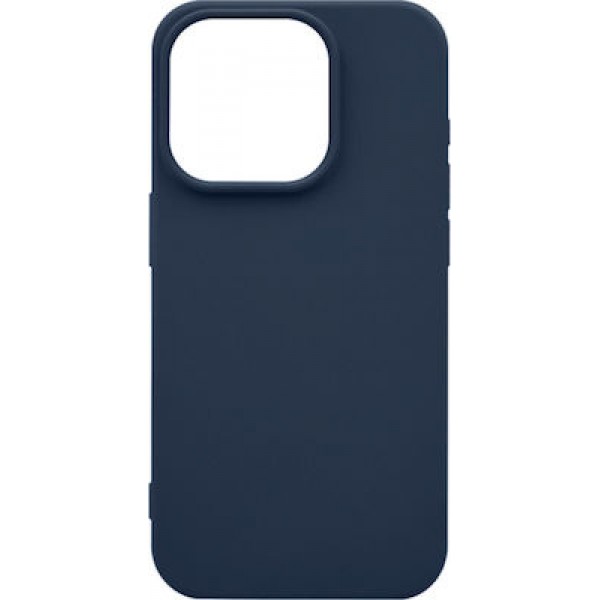 Vivid Silicone Back Cover Navy Blue (iPhone 15 Pro)