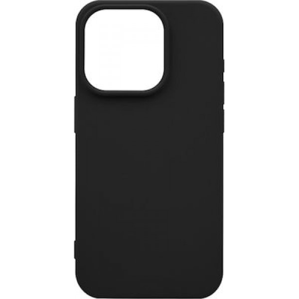 Vivid Silicone Back Cover Black (iPhone 15 Pro)