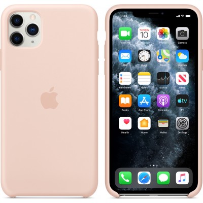 Apple Silicone Case Pink Sand (iPhone 11 Pro Max)