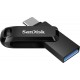 Sandisk Ultra Dual Drive Go 256GB USB 3.1 Stick Black