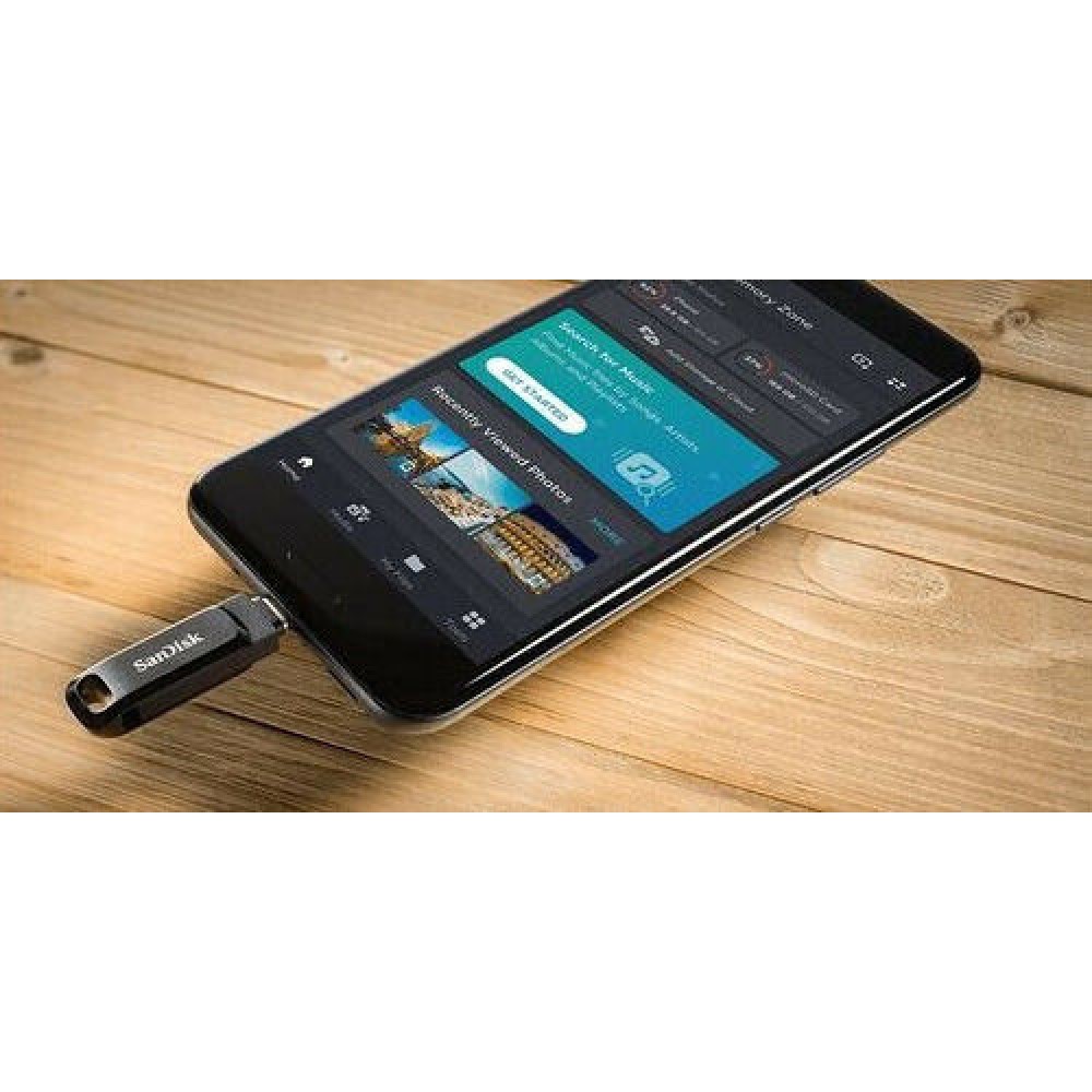 Sandisk Ultra Dual Drive Go 256GB USB 3.1 Stick Black