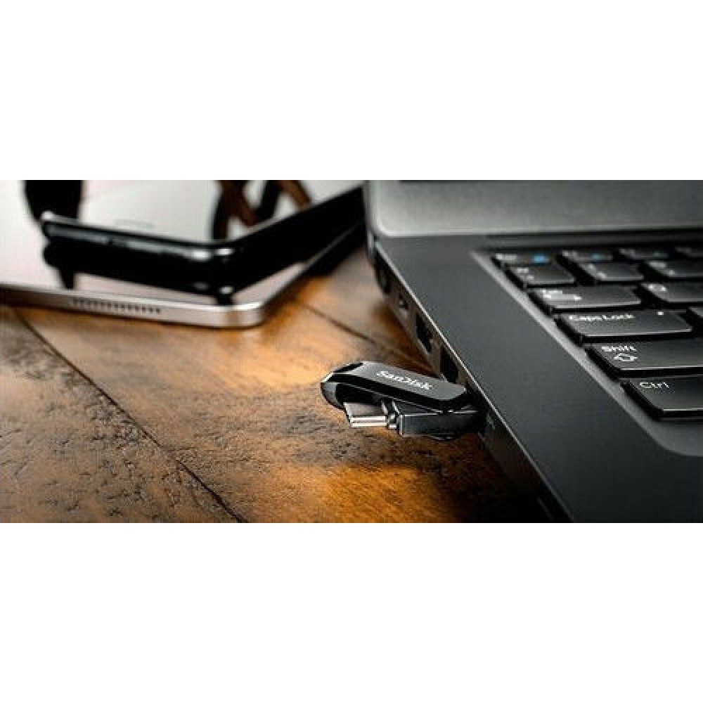 Sandisk Ultra Dual Drive Go 256GB USB 3.1 Stick Black