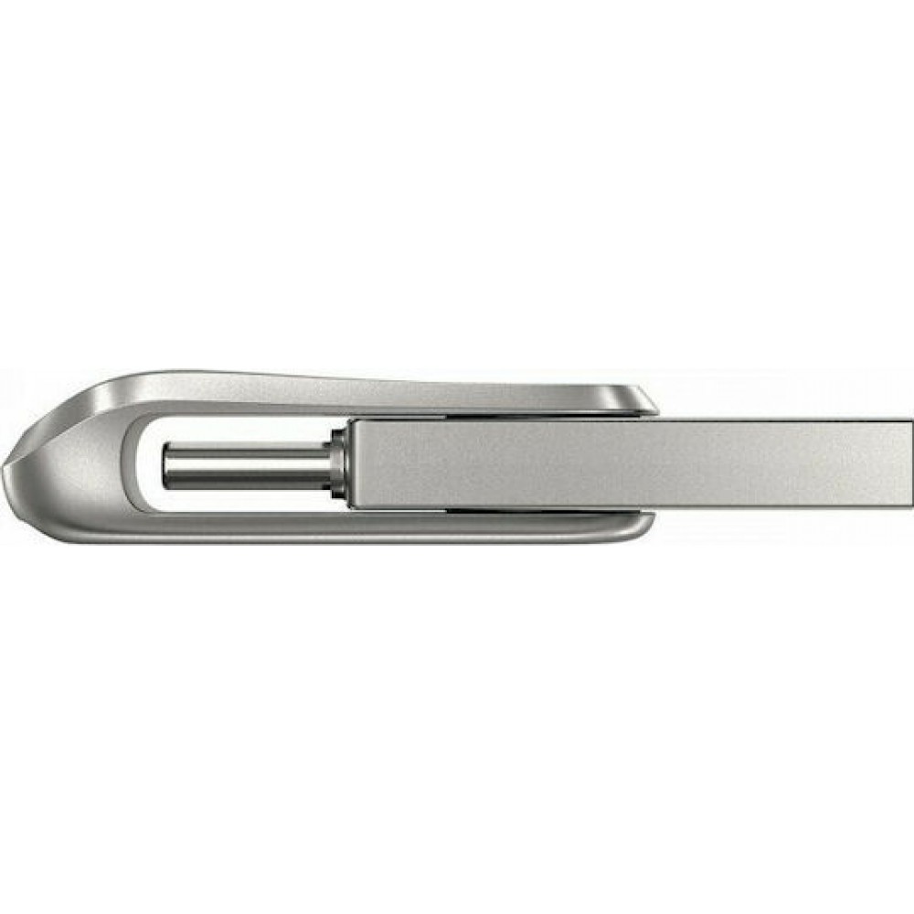 Sandisk Ultra Dual Drive Luxe 64GB USB 3.1 Stick Silver