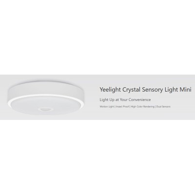 Yeelight Εξωτερικό LED Panel Crystal Sensor Light Mini 25x25εκ. 